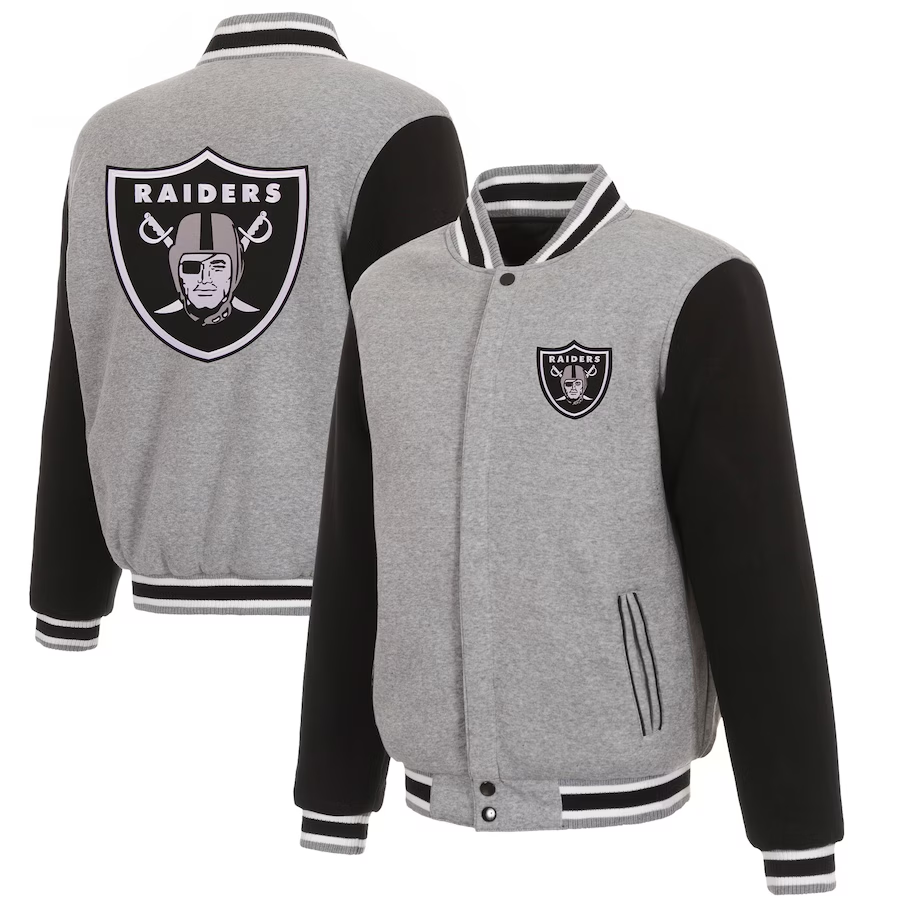Men Oakland Raiders 2025 NFL jacket->nfl jacket->Sports Accessory